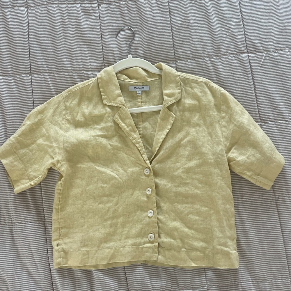 Madewell Yellow Top